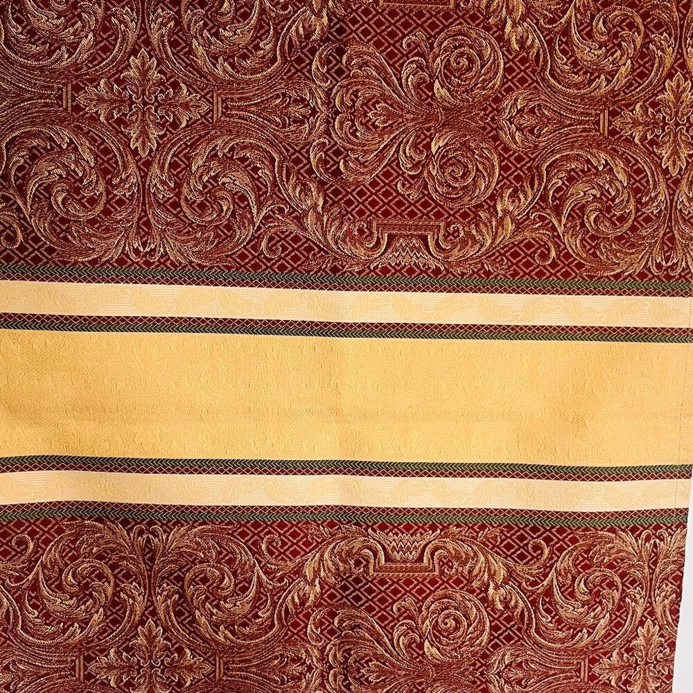 Handmade Reversible Arabesque Table Runner 145×45 cm Designer Decor